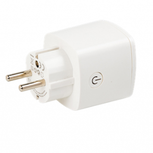 Беспроводная умная розетка Hikvision AX PRO DS-PSP1-WE (настройка сценариев, LED индикация)