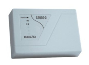 Контроллер BOLID С2000-2 (Сетевой, 1 Вход-Выход/2 Входа, 2 ШС, 2 Реле, TM, Wiegand, ИСО "Орион")