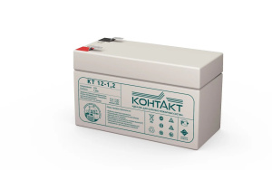 Аккумулятор КОНТАКТ КТ 12-1,2 (1,2А/ч, 12В, повыш. емкость и срок службы более 5 лет, замена 12012)