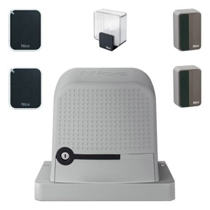 Комплект автоматики для откатных ворот Nice RO600KCE (2 пульта, фотоэлементы, лампа)