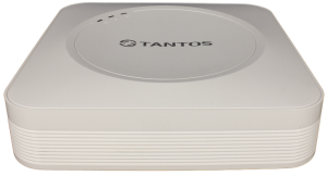 Видеорегистратор гибридный Tantos TSr-UV0418 (H265+, 4*1080N+2IP, 1/1 RCA(4 AoC), HDD*6Тб, Dropbox, TS VMS)