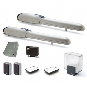 Комплект автоматики для распашных ворот Nice WINGO5024BDKCE (2 пульта, фотоэл-ты, лампа)