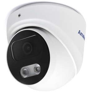 Антивандальная IP камера видеонаблюдения Amatek AC-IDV512AS (2.8, 128°, 5Мп, IMX335, PoE, SD, Аудио, Видеоаналитика, IP67, Металл)
