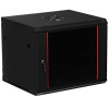 настенный телекоммуникационный шкаф w&t c096050bwtwof (9u, 19", 600x500x500 мм, черный, дверь - металл+стекло) в Калининграде, цена.