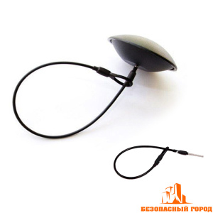 Стальной тросик петля-игла 173мм для антикражных датчиков Ракушка, Square tag, Pencil tag и других