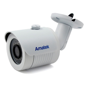 АКЦИЯ Уличная IP камера видеонаблюдения Amatek AC-IS202A (2.8, 3(2)Мп, PoE, SD, Аудио)* быв. р. 6660р