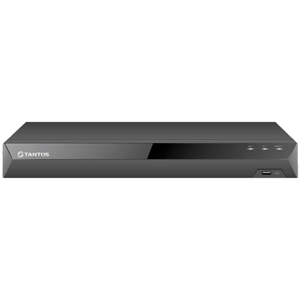 IP Видеорегистратор Tantos TSr-NV16255P (H265+, 16IP*8Мп, 16 PoE, 1 RCA, трев. инт. 4/1, 2 HDD*14Тб, Аналитика, TS VMS)^