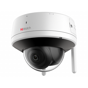 Беспроводная WiFi камера видеонаблюдения HiWatch DS-I252W(E) (2.8, 128°, 2Мп, PoE, SD, Микрофон и динамик, WDR 120 дБ, ИК 30м, IP66, HikConnect)