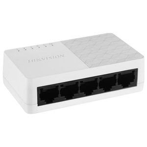 Коммутатор Hikvision DS-3E0105D-O (5 Портов: 10/100 Мб/с, 5В)