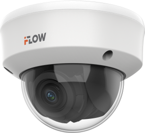 Антивандальная камера видеонаблюдения iFlow F-AC-2721Z (2.7-13.5, 100°-30°, 2Мп, DWDR, BLC, HLC, ИК 40м, IP67, IK10, Аналог DS-T207(С))