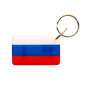 Брелок EM-Marine перезаписываемый RFID 5577 "Триколор"