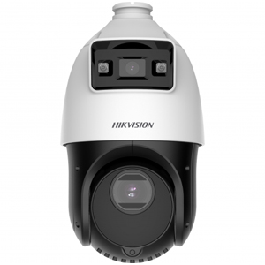 Уличная поворотная IP камера видеонаблюдения Hikvision DS-2SE4C225MWG-E(12F0) (2.8+4.8-120 мото, 2Мп, PoE, SD, дв. аудио, AcuSense, ColorVu)