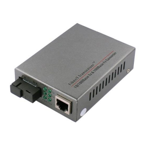 Медиаконвертер OSNOVO OMC-100-11S5a (10/100 Мб/с, 1xRJ45, 1xSC, Tx 1310 / Rx 1550, до 20 км)^