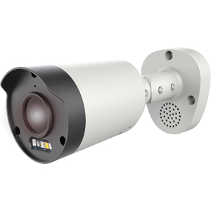Уличная IP камера видеонаблюдения Tantos TSi-Pe85FD (2.8, 112°, 8Мп, PoE, SD, BLC, встр. микро, ИИ, сирена, стробоскоп, H265+, IP67)^