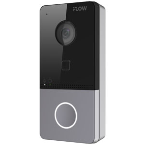 IP Вызывная панель iFlow F-VI-1401IPMCE1 (2Мп, 131°, Mifare, PoE, Реле, Тампер, Тревожный интерфейс, Приложение, IP65, Аналог DS-KV8413-WME1(B))