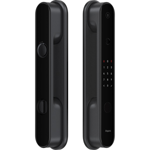 Электронный замок Aqara D100 Zigbee ZNMS20LM (черный, Push&Pull, Aqara Home/HomeKit/Google Assistant)^