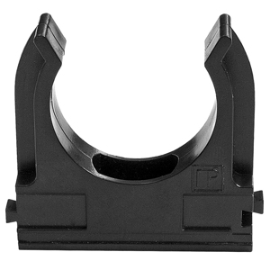 Держатель-клипса для труб 20мм (Черный)