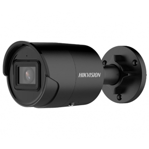 Уличная IP камера видеонаблюдения Hikvision DS-2CD2043G2-IU (черный, 2.8, 103°, 4Мп, PoE, SD, встр. микро, AcuSense, IP67)