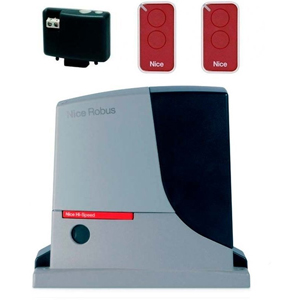 Комплект автоматики для откатных ворот Nice RB500HSBDKLT (Створка до 8 м, До 500 кг, 20 Циклов/час, Приемник, 2 Пульта, BlueBus, Режим "калитки")*