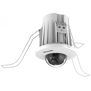 Купольная IP камера видеонаблюдения Hikvision DS-2CD2E43G2-U (встраиваемая, 2.8, 122°, 4Мп, PoE, SD, встр. микро, WDR 120 дБ, AcuSense, H265+)