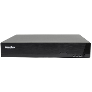 Видеорегистратор гибридный Amatek AR-HTV166DX (H265+, 16*8Mп+16 IP*8Мп, Аудио 6/1(16 AoC), 2 HDD 8 Тб, Видеоаналитика)