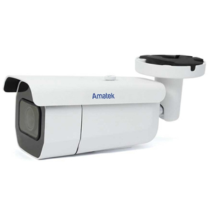 Уличная IP камера видеонаблюдения Amatek AC-IS506ZA (2.7-13.5 мото, 5Мп, IMX335, PoE, SD, Выход питания микрофона, WDR120, Видеоаналитика, IP67)