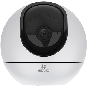 Беспроводная поворотная WiFi камера видеонаблюдения EZVIZ CS-C6 (4.0, 4Мп, SD, Двустороннее аудио, Детекция голоса/взмаха, Видеоняня)