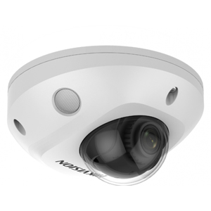 Антивандальная IP камера видеонаблюдения Hikvision DS-2CD2523G2-IS(D) (2.8, 108°, 2Мп, PoE, SD, Микрофон, Двустороннее аудио, AcuSense, WDR 120 дБ)