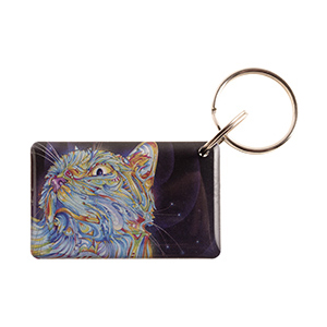 Брелок EM-Marine перезаписываемый RFID 5577 "Кот (Радужный)"