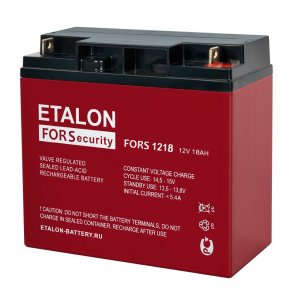 Аккумулятор ETALON FORS 1218 (18,2 А/ч, 12В)