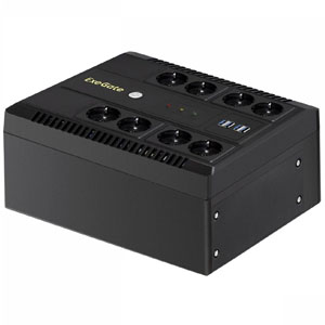 Источник бесперебойного питания Exegate NEO NNB-600.LED.AVR.8SH.CH