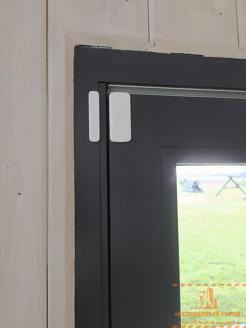 Установка охранной сигнализации на коттедж