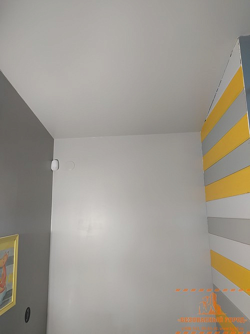 Установка охранной сигнализации на коттедж