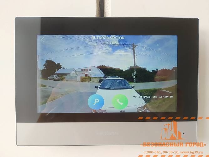 Установка IP видеодомофона в Калининграде
