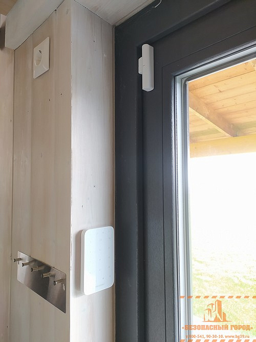 Установка охранной сигнализации на коттедж