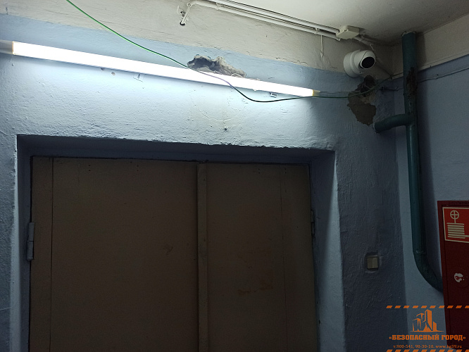 Установка видеонаблюдения на Женское общежитие БГА ЖК-2