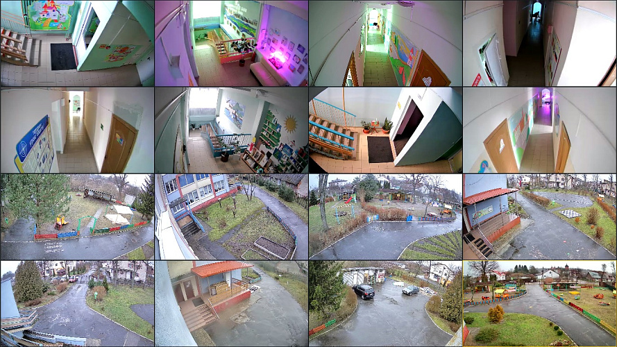 Установка видеонаблюдения детский сад п. Орловка